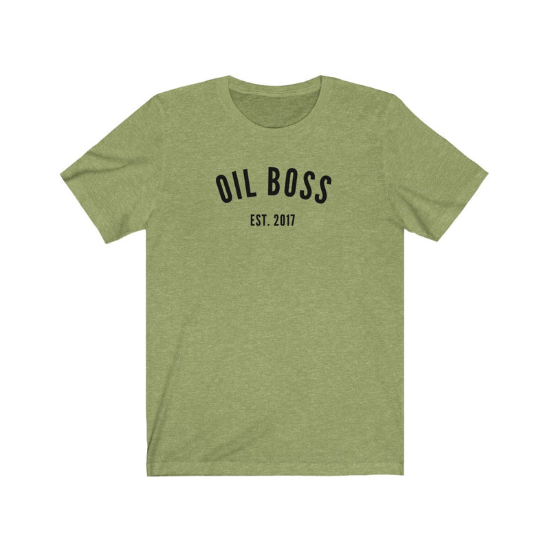Oil Boss Est. 2017 T-Shirt - cottonwoodbloomco