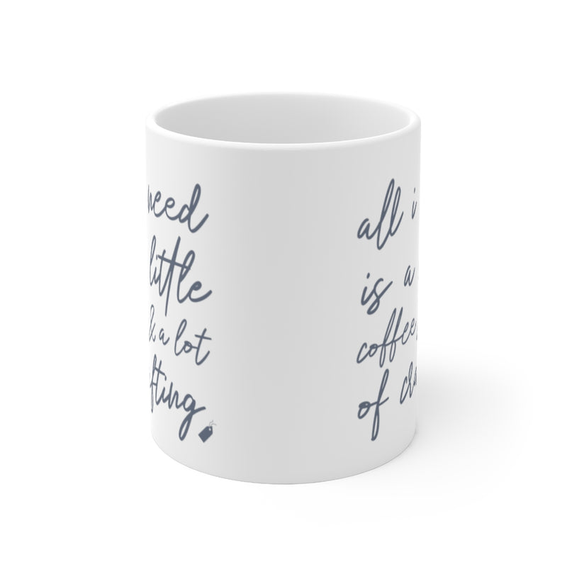 Coffee and Crafting Mug