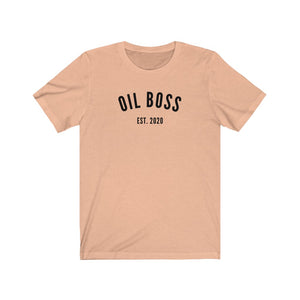 Oil Boss Est. 2020 T-Shirt - cottonwoodbloomco