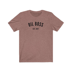 Oil Boss Est. 2017 T-Shirt - cottonwoodbloomco