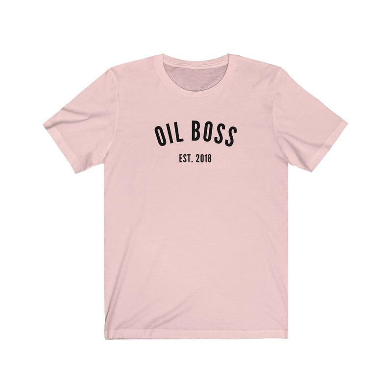 Oil Boss Est. 2018 T-Shirt - cottonwoodbloomco