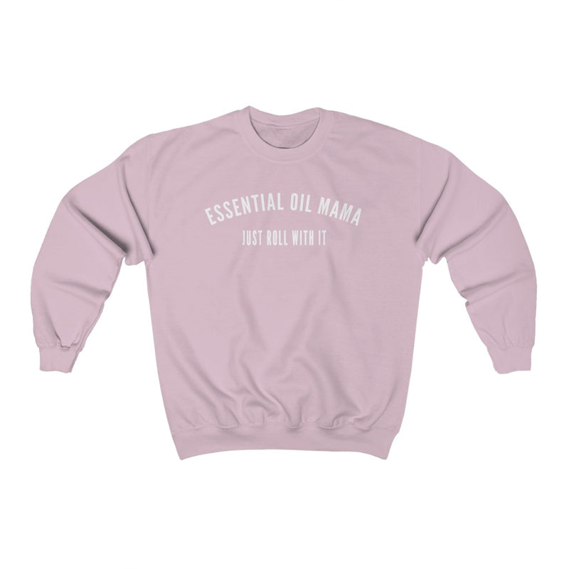 Essential Oil Mama Just Roll With It Unisex Heavy Blend™ Crewneck Sweatshirt - cottonwoodbloomco
