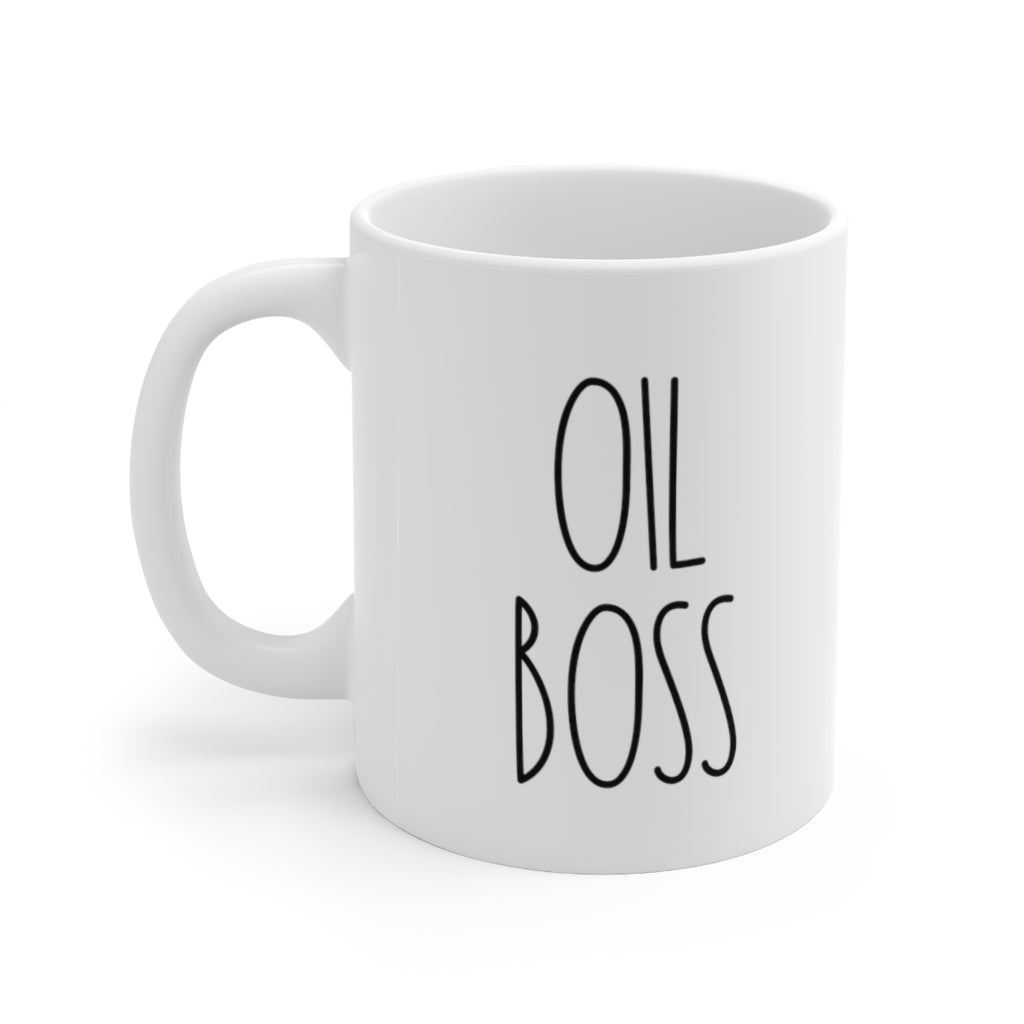 Oil Boss Ceramic Mug - cottonwoodbloomco